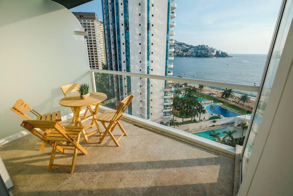 Luxury Apartment In Front Of Acapulco Beach מראה חיצוני תמונה
